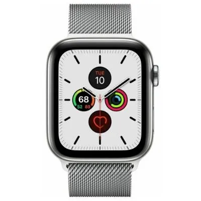 Apple Watch Series 5 40mm Stainless Steel (GPS + Cellular)